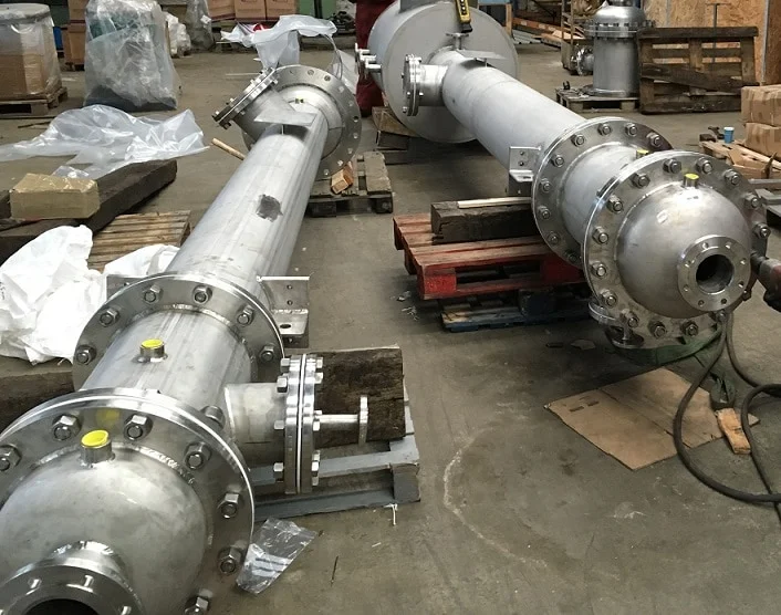 Scrubbers in production being manufactured.