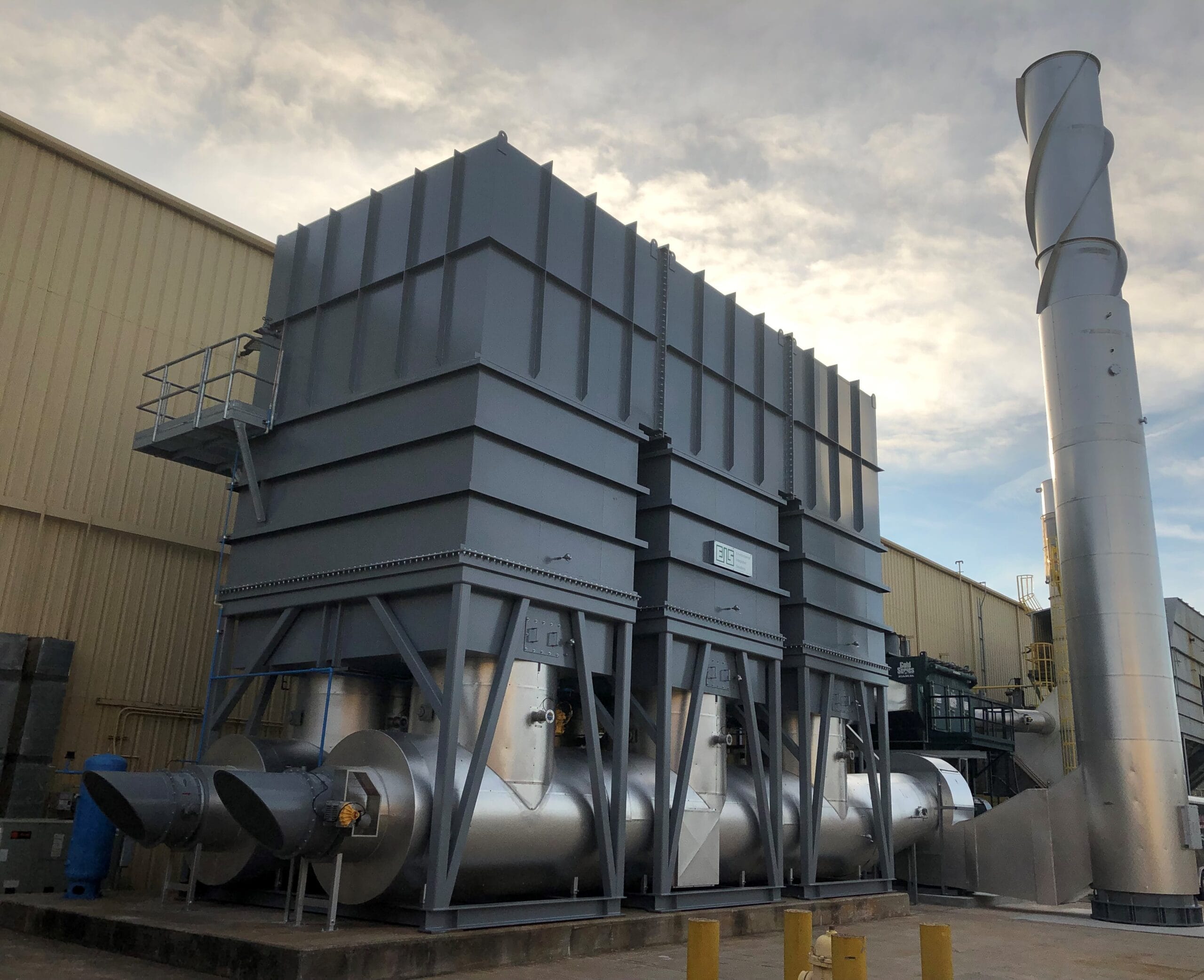 RTO isntalled on exterior of building.