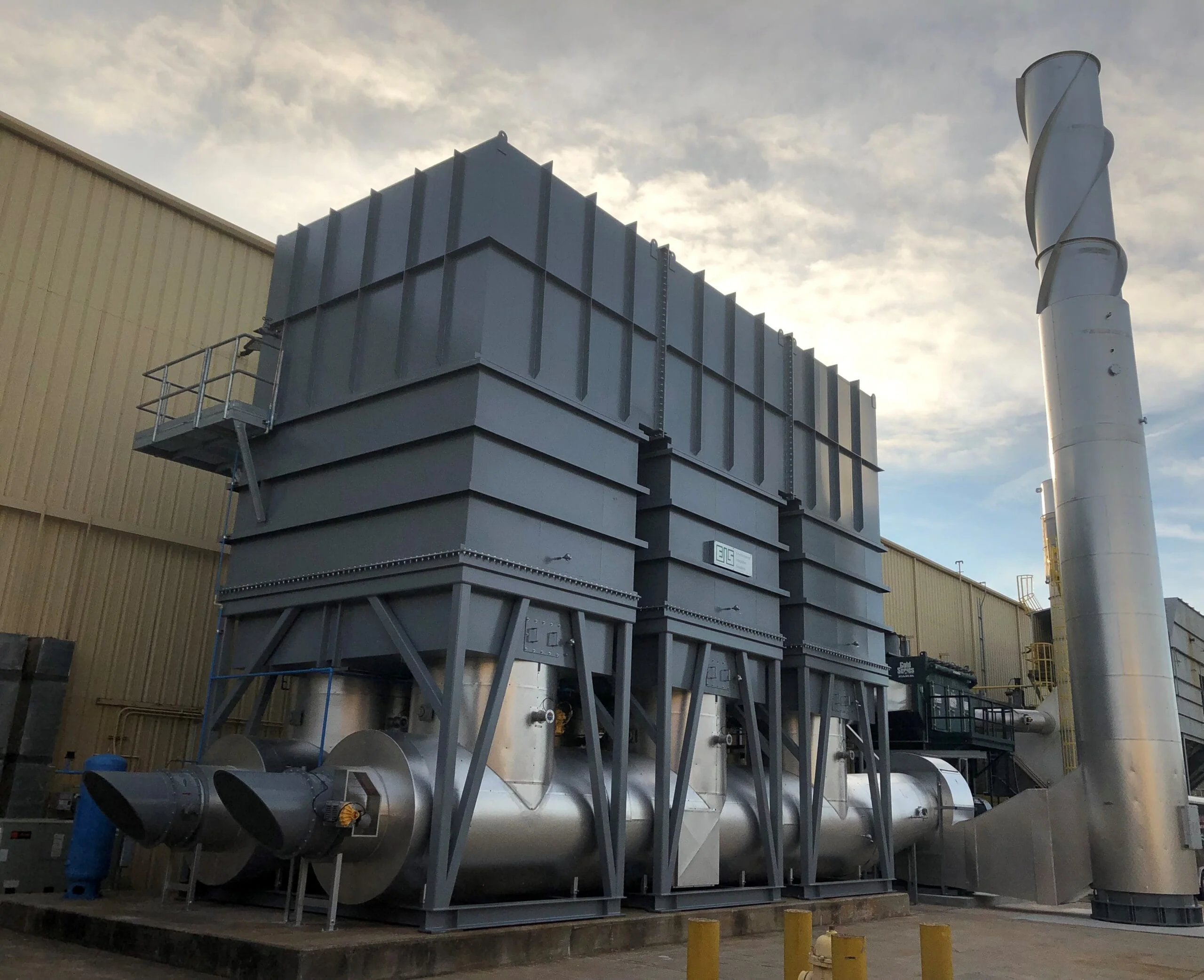 RTO isntalled on exterior of building.