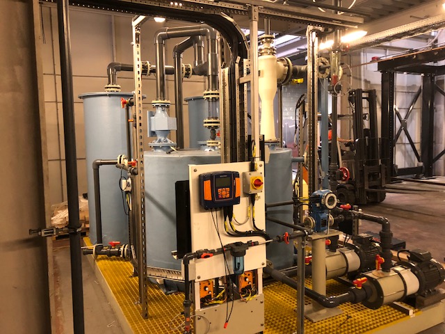 Venturi Scrubber and Carbon Bed.